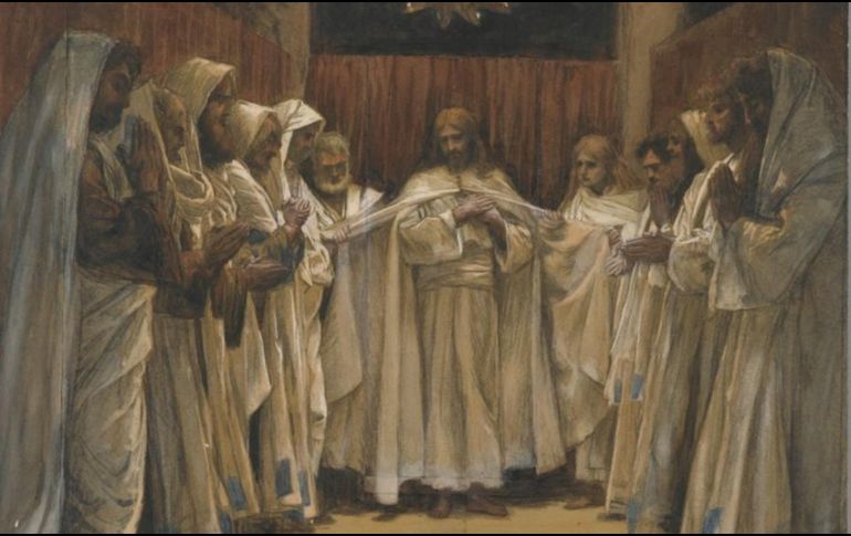 «Sepan que yo estaré con ustedes todos los días, hasta el fin del mundo». «El último sermón de Nuestro Señor», de James Tissot