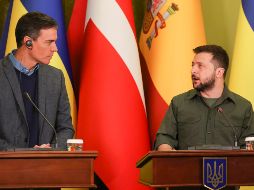 Sánchez ha venido reiterando el apoyo de España a Ucrania. EFE / ARCHIVO