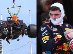 El tricampeón de la Fórmula 1 expresó su alivio de que, aunque Red Bull no consiguió muchos puntos (ocho), Checo Pérez había salido ileso del aparatoso accidente. X/ @F1. EFE/ A. SZILAGYI.