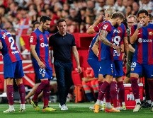 Xavi asumió el timón azulgrana el 5 de noviembre de 2021 en relevo del neerlandés Ronald Koeman. AP/ F. Rodriguez.