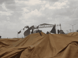 Las condiciones climáticas imprevistas, fueron un factor desafortunado: Integrantes de Morena en Xonacatlán. ESPECIAL