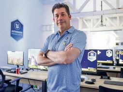 Michael Sehgal, estratega global de Educación, Aprendizaje y Capacitación de Epic Games. EL INFORMADOR/ H. Figueroa