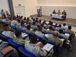 La Fiscalía General de la República capacitó a elementos de la Guardia Nacional en el estado de Jalisco. ESPECIAL