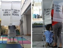No se debe olvidar que constitucionalmente el voto es libre y secreto. EL INFORMADOR / ARCHIVO