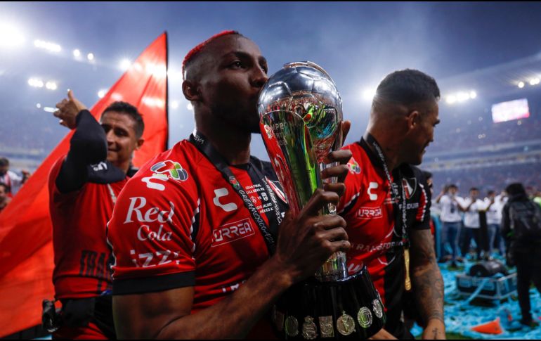 El verdadero logro en la carrera de Quiñones llegó con Atlas, donde fue fundamental para que el equipo rompiera una sequía de 70 años sin ganar la liga. IMAGO7