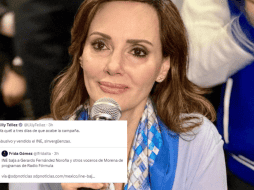 La senadora y periodista compartió su disgusto ante la decisión del INE. INSTAGRAM/ lilytellezg/ X -TWITTER-/ lilytellez