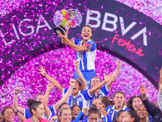 Las Rayadas se proclamaron campeonas del Clausura 2024 para sumar su tercer título de la categoría. IMAGO7.