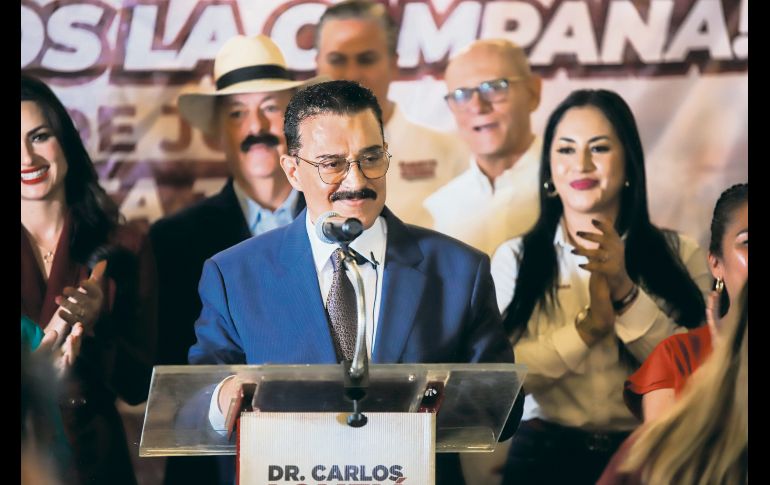 Carlos Lomelí tiene 20 años de lucha a lado de AMLO. ESPECIAL