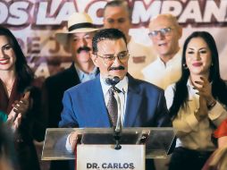 Carlos Lomelí tiene 20 años de lucha a lado de AMLO. ESPECIAL