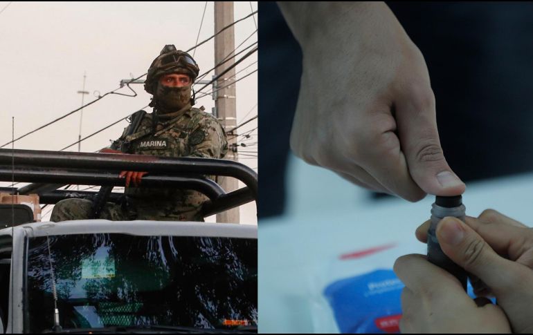 El Gobierno de México reforzó con 27 mil elementos de las Fuerzas federales el operativo de seguridad para las elecciones. ESPECIAL / EL INFORMADOR