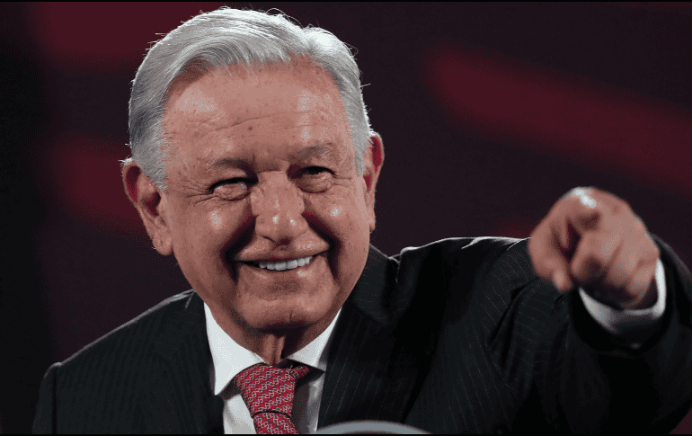 López Obrador aseguró que en la próxima jornada electoral se elegirá el proyecto que se quiere para México. EFE/ Mario Guzmán