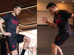 Los referentes de Atlas, Martín Nervo y el capitán Aldo Rocha reportaron y realizaron el trabajo con normalidad. X/ @AtlasFC