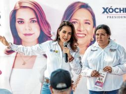 Laura Haro volvió a promocionar sus iniciativas de 