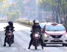 Las motocicletas están exentas de las restricciones por el Hoy No Circula. SUN/V. Rosas