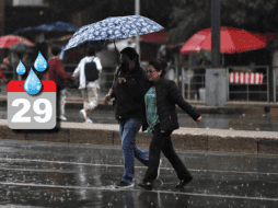 Jalisco, entre otras entidades, esperan lluvias este miércoles. SUN / ARCHIVO