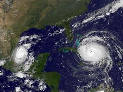 Se esperan entre 17 y 25 tormentas con nombre y de 8 a 13 huracanes, de ellos entre 4 y 7 de categoría mayor. ESPECIAL / NOAA/NASA