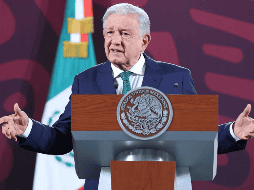 Este miércoles 29 de mayo de 2024, en conferencia matutina desde Palacio Nacional, Andrés Manuel López Obrador, Presidente de Mexico. SUN/Fernanda Rojas/RDB.