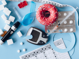 La diabetes puede ser controlada con la dieta adecuada. CANVA