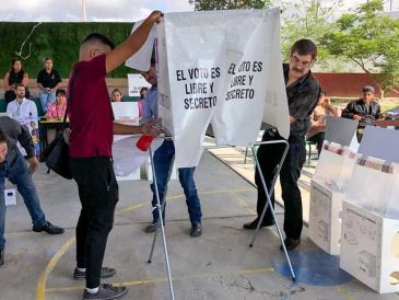 Se comenta sobre la necesidad de contar con medidas de seguridad y prevención para asegurar condiciones óptimas durante la jornada electoral. SUN / ARCHIVO