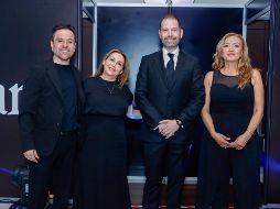 Álvaro Valadez, Elena Tinghi, José Luis Altamirano y Rocío Niño. GENTE BIEN JALISCO/ Claudio Jimeno