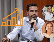 El candidato de Movimiento Ciudadano superó a Claudia Sheinbaum y Xóchitl Gálvez en en total consultas realizadas en Google. EFE/ ARCHIVO/ INSTAGRAM/ claudia_shein/ xochitlgalvez