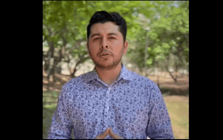 Mizraim Alonso sí dejó muy en claro que para la presidencia de México, su voto es para la candidata de la coalición “Sigamos Haciendo Historia” Claudia Sheinbaum. ESPECIAL/ FACEBOOK/ Mizraim Alonso