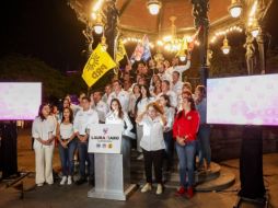 Laura Haro reiteró su compromiso con la reconstrucción de un Jalisco seguro y próspero. CORTESÍA