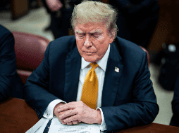 Si Trump es declarado culpable, probablemente pasarán varias semanas o meses hasta que sea sentenciado por el juez, periodo en el que probablemente sería liberado bajo fianza. EFE / J. Botsford