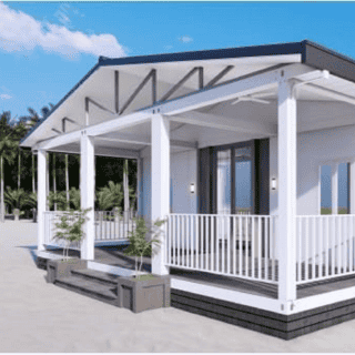 Amazon ofrece esta casa prefabricada y portátil para la playa