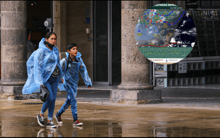 Una Onda Tropical puede derivar en un Huracán. ESPECIAL/ EL INFORMADOR/ ARCHIVOU