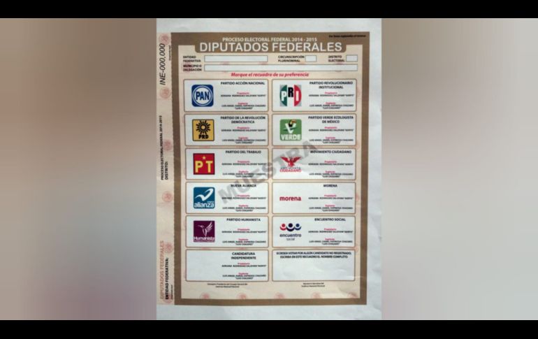 Conoce cómo es la forma de votar para hacer válido tu voto. NOTIMEX / ARCHIVO