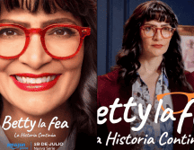 “Betty, la fea: la historia continúa” llega a la plataforma de streaming el 19 de julio. AMAZON PRIME VIDEO/ https://www.primevideo.com/