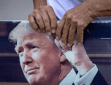 Los abogados de Trump podrían alegar que los presidentes en ejercicio no pueden ser encarcelados. EFE / C. Herrera-Ulashkevich