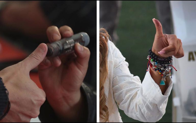 ¿Por qué mostrar el dedo después de votar no es una buena idea? Esto dice el Inai. SUN / ARCHIVO