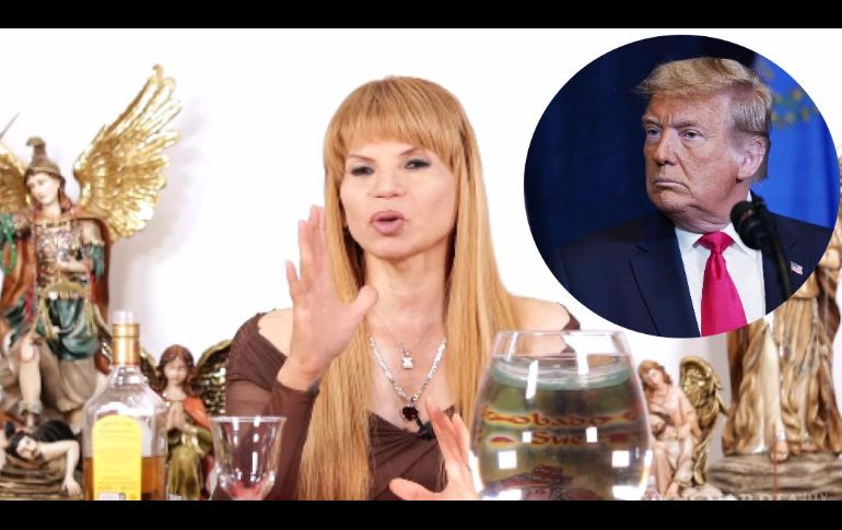 Mhoni Vidente asegura que Trump es una persona que incita a la violencia. ESPECIAL/ AFP/ ARCHIVO