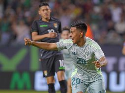 Efraín Álvarez, jugador de Xolos de Tijuana, aprovechó un descuido de la defensa boliviana para definir con calma dentro del área chica. IMAGO7