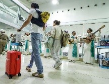 Esta noche se inauguró el vuelo Guadalajara-Vancouver con el cual se espera que arriben más de mil turistas mensuales. EL INFORMADOR/ H. Figueroa.