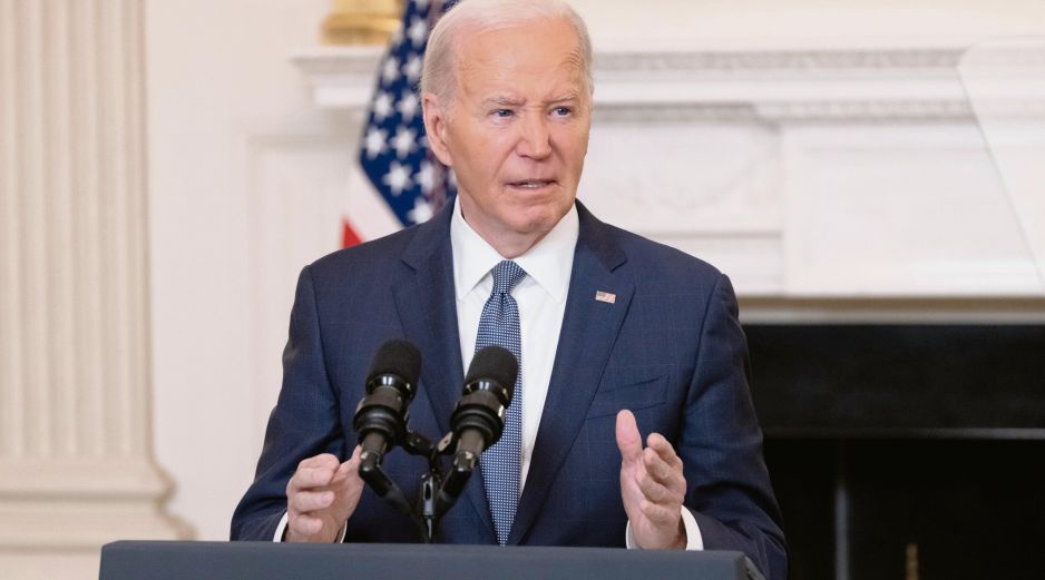 Joe Biden detalló el acuerdo de liberación de rehenes para ambos actores de la guerra. EFE