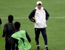 Carlo Ancelotti comanda a un equipo al que todo mundo da como el ganador de la final de este día. EFE/A. Rain
