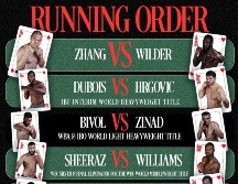 Matchroom y Queensberry han preparado una función 5 vs. 5. X/MatchroomBoxing