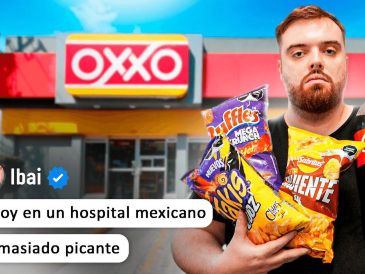 El streamer español Ibai revisó un par de productos del OXXO en su último video posteado en su canal oficial de YouTube. ESPECIAL / YouTube