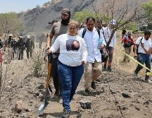 Flores es una buscadora consumada, y como muchas madres de desaparecidos tiene un profundo sentido de su misión. Uno de sus hijos, Alejandro Guadalupe, desapareció en 2015. Su segundo hijo, Marco Antonio, fue secuestrado en 2019.  AP/G. Riquelme.