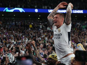 El Real Madrid se alzó victorioso en el Estadio de Wembley, al vencer de manera decisiva al Borussia Dortmund. EFE/ A. VAUGHAN.