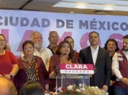 Clara Brugada proclamó que cuenta con una 