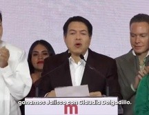 Mario Delgado aseguró que Morena ganó en nuestro estado. ESPECIAL