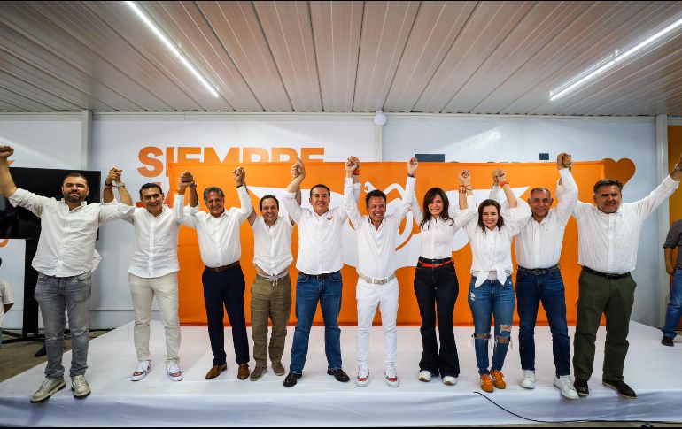 Pablo Lemus asegura que las encuestas le han dado el triunfo en Jalisco. EL INFORMADOR/ A. Navarro