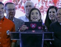 Gálvez aceptó su derrota y agradeció a quienes votaron con ella. EFE / J. Méndez
