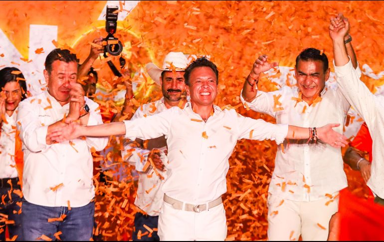 El candidato realizó un llamado a sus contrincantes para trabajar en conjunto desde el diálogo y el respeto. EL INFORMADOR/ A. Navarro