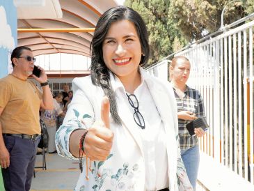 Citlalli Amaya de Luna, candidata por Movimiento Ciudadano. ESPECIAL