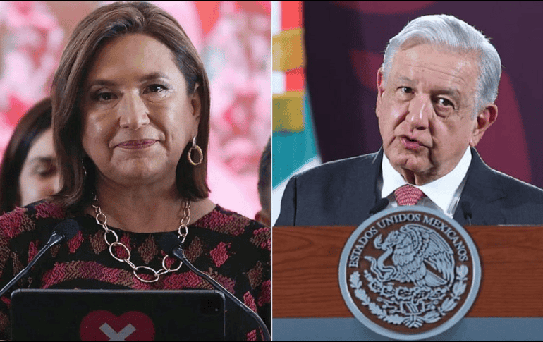 En su conferencia mañanera de este lunes, López Obrador acusó que la oposición apostó por la violencia. ESPECIAL / EFE / SUN / F. ROJAS